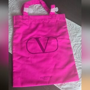 Valentino Pink Tote Bag